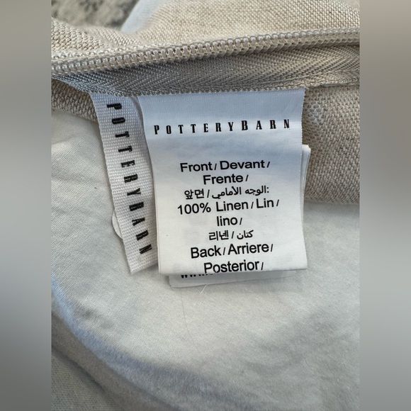 Pottery Barn Brandt Vintage Pillow Cover size 24 x 24 - Picture 5 of 7